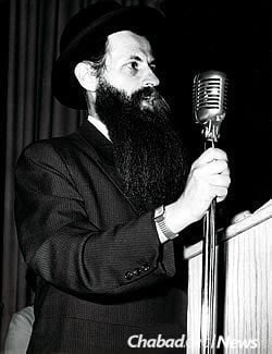 Within years of his release from a British POW camp, the rabbi begame a recognized leader within the Montreal Jewish community.