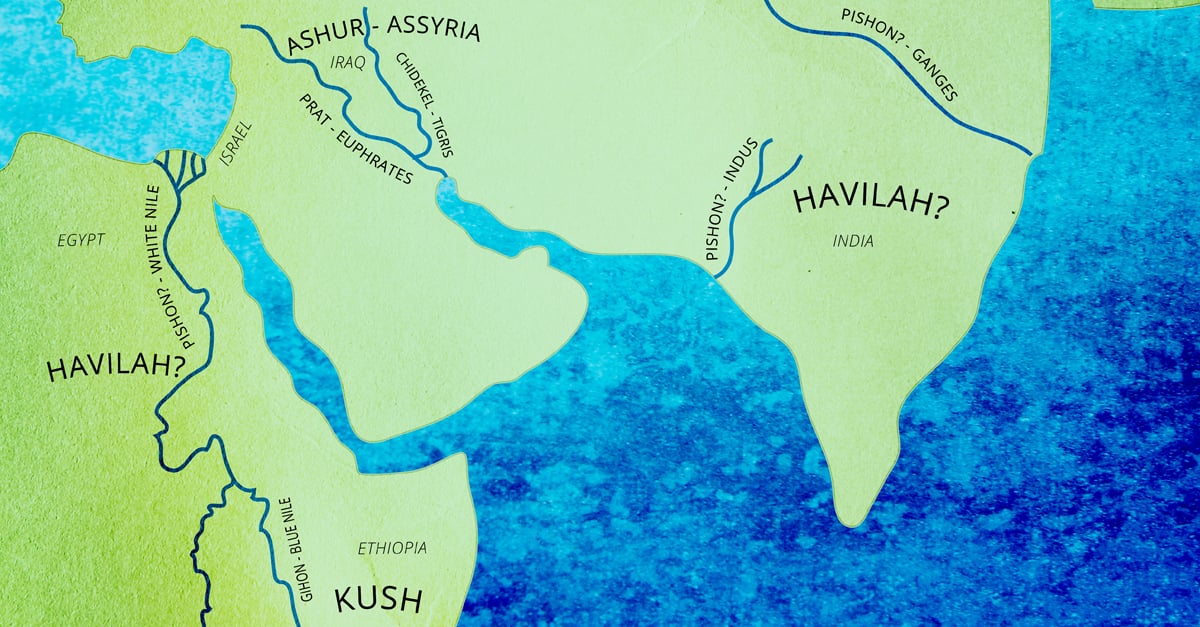 Where Are The Four Rivers That Come From Eden Parshah Focus